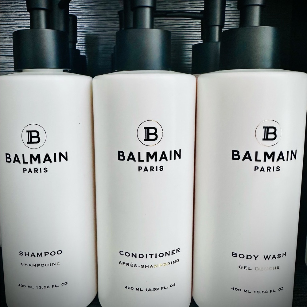 Balmain Bath- 3pc Set- Shampoo, conditioner,body wash